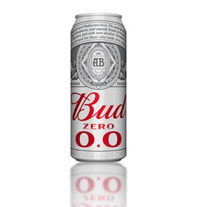 Легендарный «King of beers» запускает BUD ZERO