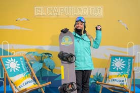 Известная сноубордистка Оля Смешливая стала амбассадором кампании бренда El Capulco 0,0